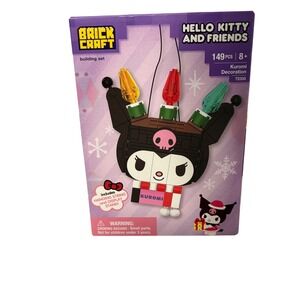 Brick Craft Sanrio Kuromi Holiday Decoration Building Set 72350 149 Pcs New